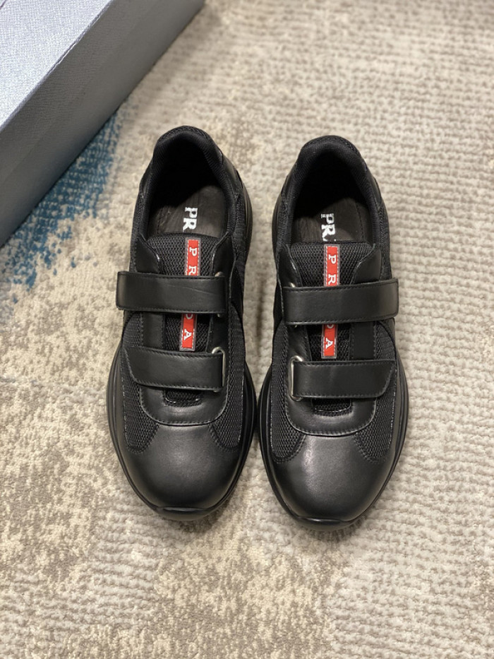 PRAD BLACK CUP BIKE FABRIC SNEAKERS